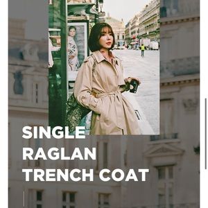 Imvely trench coat like new size S